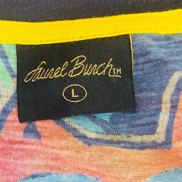 Laurel Burch Cat Garden 3/4 Sleeve Tee Size L - Picture 4 of 4